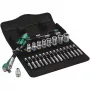 Wera Zyklop Speed 8100 SA 6 Knarrensatz mit Bit- und Steckschlüsseleinsätzen, 28-teilig