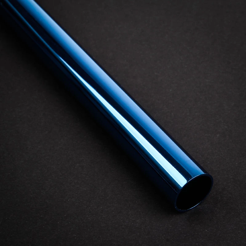 Bitspower Hard Tubing 16mm AD / 500mm Länge Messing Ohne Anfasung (blau)