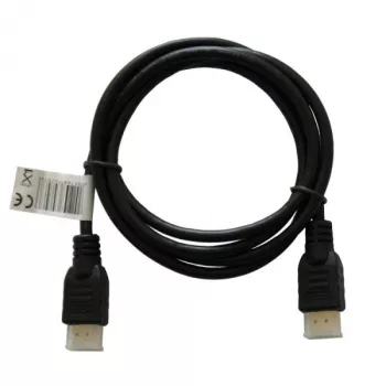Savio CL-05 HDMI-Kabel mit Ethernet, HDMI A Stecker auf Stecker, 2 m, schwarz