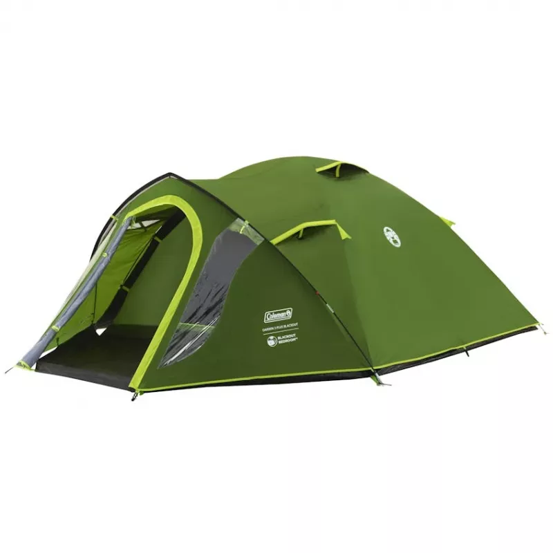 Coleman Darwin 3 Plus BlackOut 3-Personen-Kuppelzelt, grün, 2209416