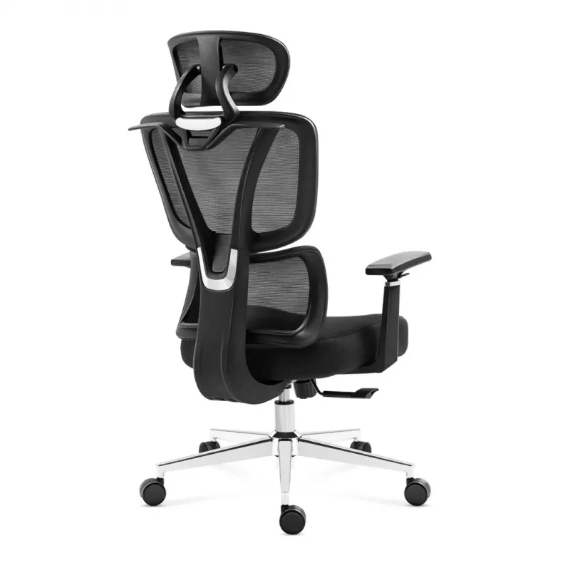 Bürostuhl mark adler Expert 4.6 Schwarz Drehstuhl MA-EXPERT 4.6 Schwarz, schwarze Polsterung, einstellbare Funktionen