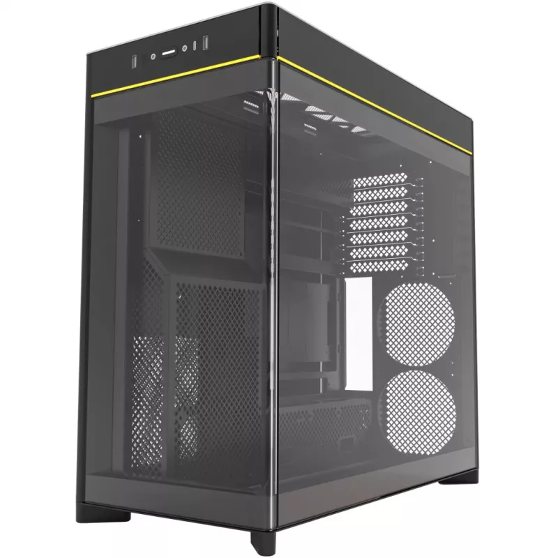 Montech HS02 Midi Tower Schwarz