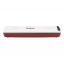 Beper P102CON001 Vakuumiergerät, 85 W, Beutel bis 30 cm, 5 Beutel 25x30 cm enthalten, Weiß/Rot