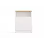 GALAX 30/1D weiß/ARTISAN Nachttisch