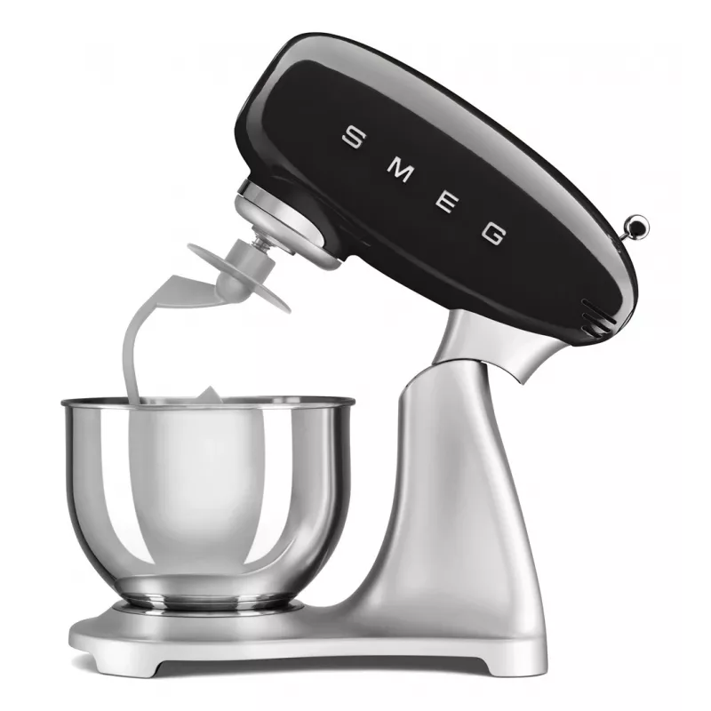 50s Style SMF02BLEU Küchenmaschine 4,8 Liter Schwarz