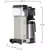 Kaffeemaschine Moccamaster 1,25L KBG 741 Beige