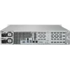 Supermicro SuperChassis 825TQC-R802WB 2U Rack-Servergehäuse, 800 W, Schwarz