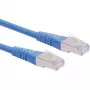 ROLINE S/FTP-(PiMF-)Patchkabel Kat. 6, Blau, 0,5m (21.15.1324)