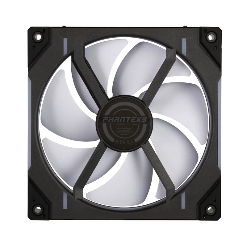 Phanteks D30-140 PWM Reverse Airflow D-RGB Gehäuselüfter, 140 mm, schwarz