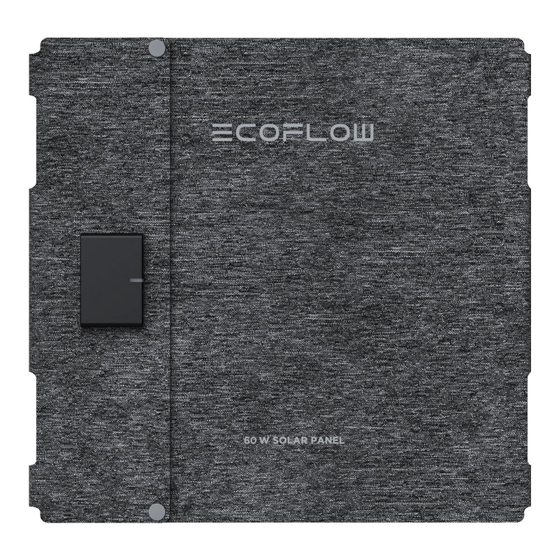 Tragbares faltbares Solarpanel EcoFlow 60W (USB-C)