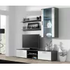 Cama TV-Ständer SOHO 180 grau/weiß glänzend
