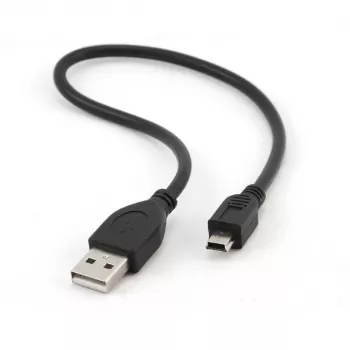 Gembird USB 2.0 A auf Mini-USB-M-Stecker Kabel 0,3 m Grau