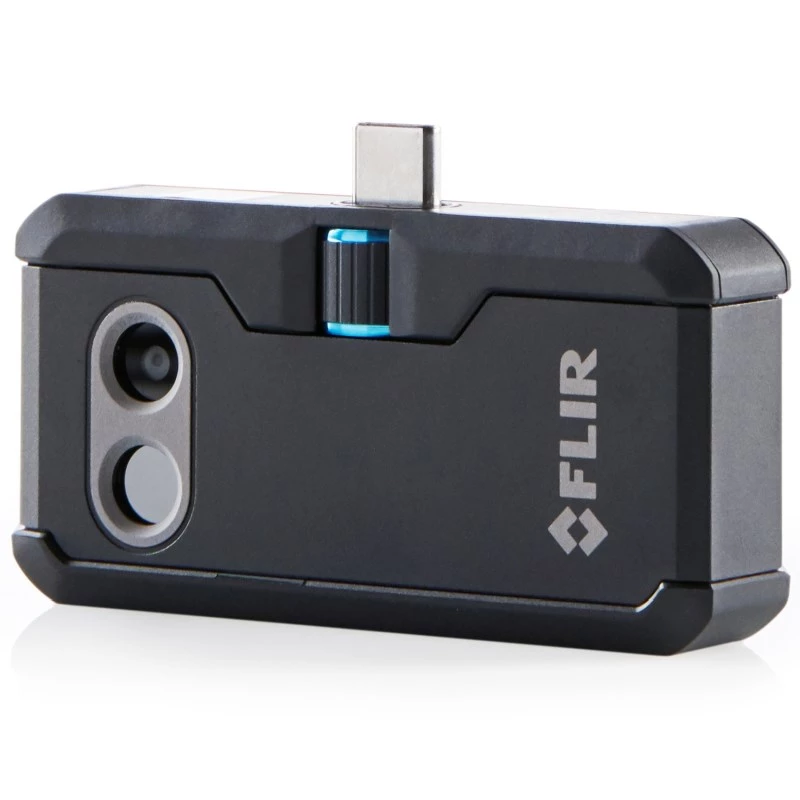 FLIR One Pro FP3IC Wärmebildkamera für iPhone USB-C, 160x120 px, MSX, VividIR, bis 400 °C, Schwarz