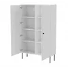 Vitrine cama meble PALAZZO BIS 1000×390×1660 mm weiß matt