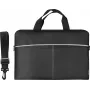 Laptoptasche DEFENDER Lite 39,6 cm (15,6 Zoll) Schwarz/Grau, Polyester, Reißverschluss, Tragegriff, abnehmbarer Schultergurt