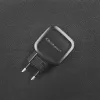 Qoltec 50188 Ladegerät für mobile Geräte Laptop, Smartphone, Smartwatch, Tablet, Telefon, Universal Schwarz AC, DC Innenbereich
