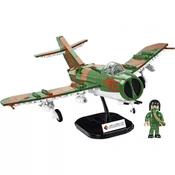 Konstruktionsspielzeug Cobi Lim-5 MiG-17F Ostdeutschland Luftstreitkräfte Modell 5825, Bauset