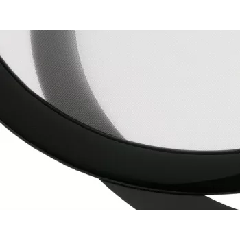 DEMCiflex Staubfilter 225 mm, rund - schwarz/weiß