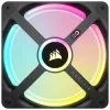 Corsair CO-9051001-WW iCUE LINK QX120 RGB Gehäuselüfter, 120 mm, PWM, mit Temperatursensor, schwarz