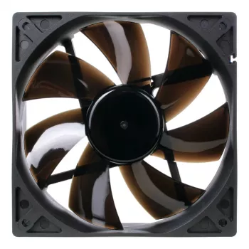 Gehäuselüfter NoiseBlocker BlackSilentPro PL1 120 mm, 900 U/min, 11 dB, 68 m³/h, 4,5 V, Schwarz