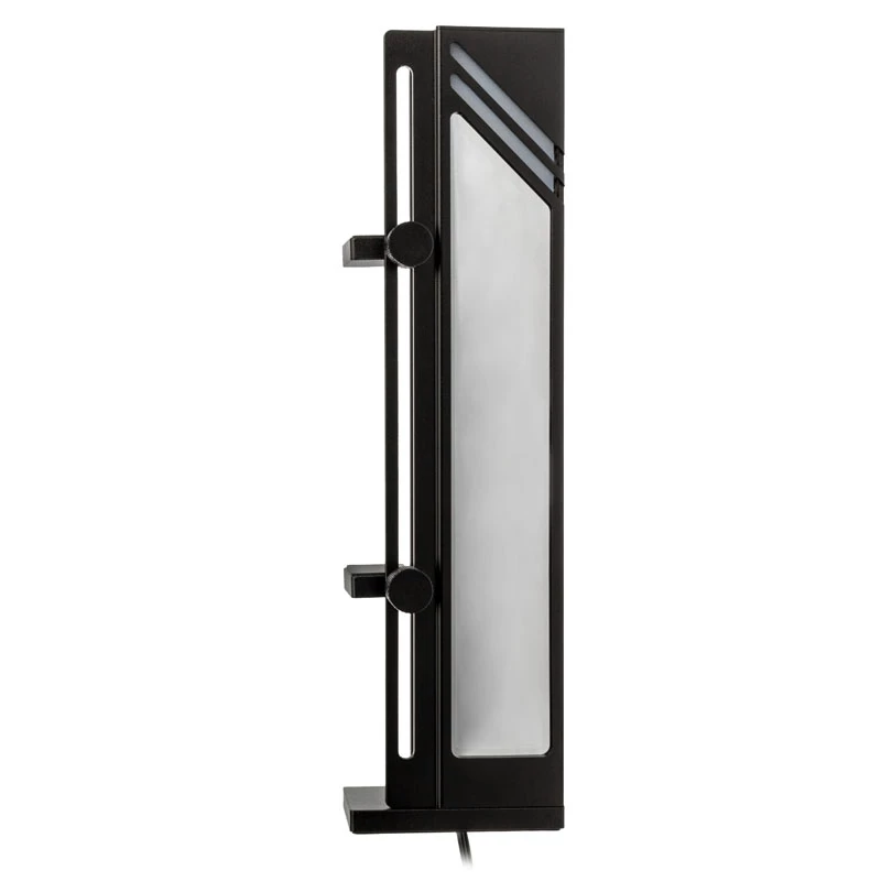 Kolink Core Pro GPU-Stütze aus Aluminium mit Unendlichkeitsspiegel, schwarz
