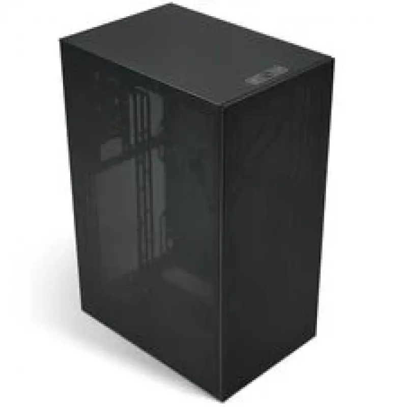 ssupd Meshroom S V2 Mini-PC-Gehäuse, ATX-Unterstützung, Mesh-Front, PCIe 5.0 ready – Schwarz