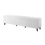 TV-Schrank cama meble BARI 200x42x52 weiß matt — 200×42×52 cm