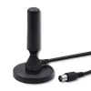 Innen-TV-Antenne QOLTEC 57016 DVB-T2 – kompaktes Design für digitalen terrestrischen Empfang
