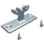 Bachmann Easy-Desk-3G Kabelkanalhalter, Silber
