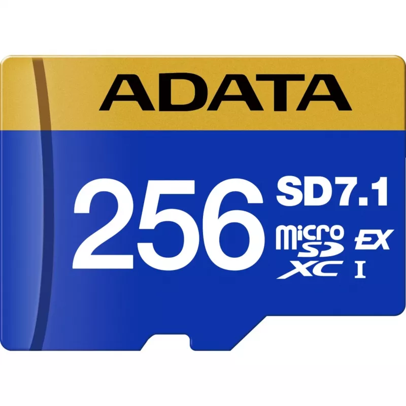 ADATA Premier Extreme microSDXC SD7.1 Express Speicherkarte 256GB, 800 MB/s Lesen, 700 MB/s Schreiben, UD256GEX3L1-C