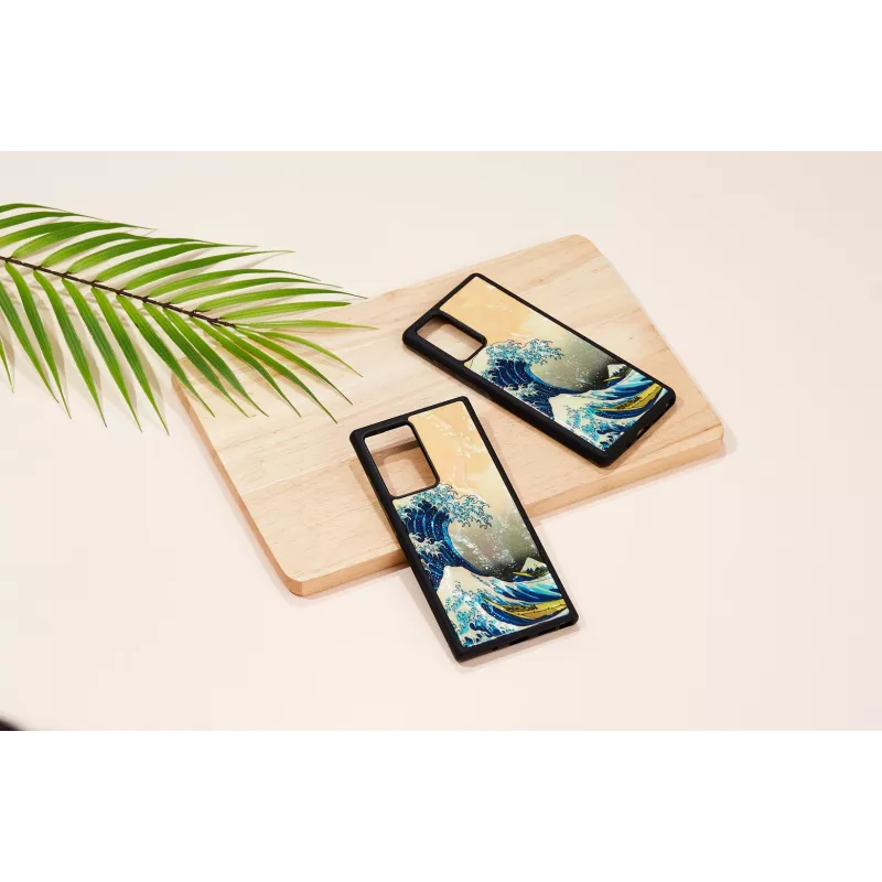 Schutzhülle iKins für Samsung Galaxy Note 20 mit Great-Wave-Design