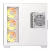 Computergehäuse Darkflash C280 (weiß) mit 7 Kühlventilatoren
