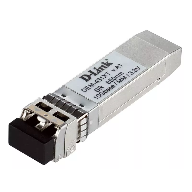 D-Link DEM-431XT 10GBase-SR SFP+ Transceiver, Multimode, 850 nm, LC, 10 Gbit/s, bis zu 300 m