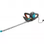 Gardena Elektro-Heckenschere ComfortCut 550/50, 50 cm, Doppelmesser, 2,7 cm, Orange, Schwarz, Blau, 2,6 m/s², 84 dB