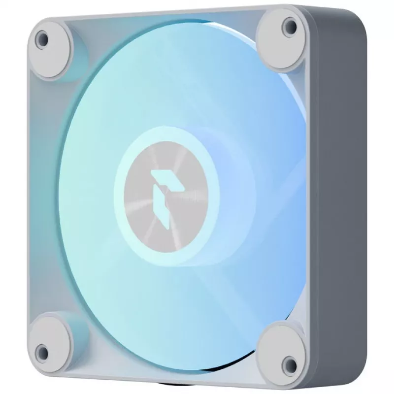 Lüfter APNX FP1-120-R PWM ARGB Weiß 120mm, PWM-Steuerung, ARGB-Beleuchtung