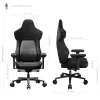 ThunderX3 CORE Moderner Universal-Gaming-Stuhl, gepolsterter Sitz, Schwarz