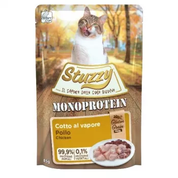 STUZZY Monoprotein Huhn - Nassfutter für Katzen - 85 g