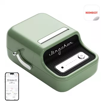 Niimbot B21 Pro Tragbarer Etikettendrucker (grün)