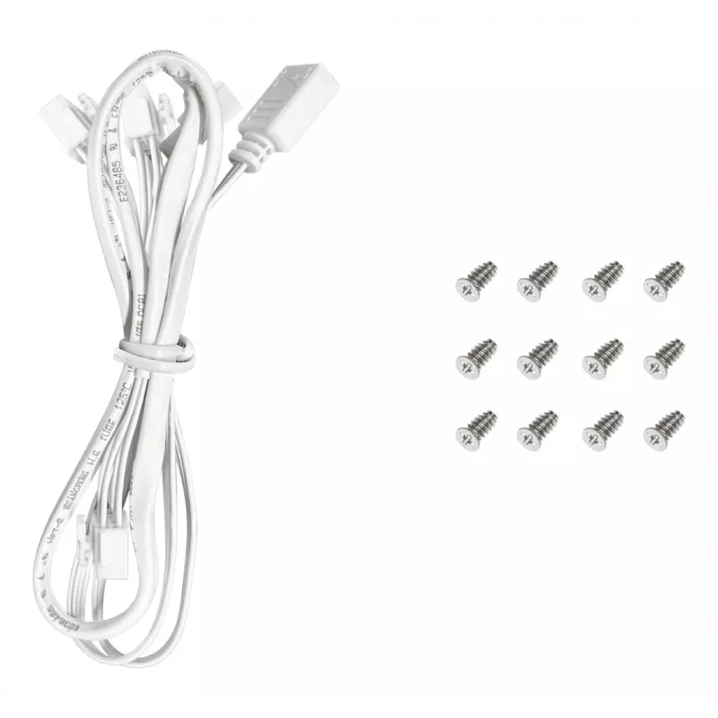 DeepCool FL12 WH 3-in-1 120-mm-Gehäuselüfter (3 Stück), 2150 U/min, fluiddynamisches Lager, 4-Pin-PWM, Weiß