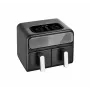 Amica AFM 7020 Doppel-Heißluftfritteuse, 8 L, 2400 W, Schwarz