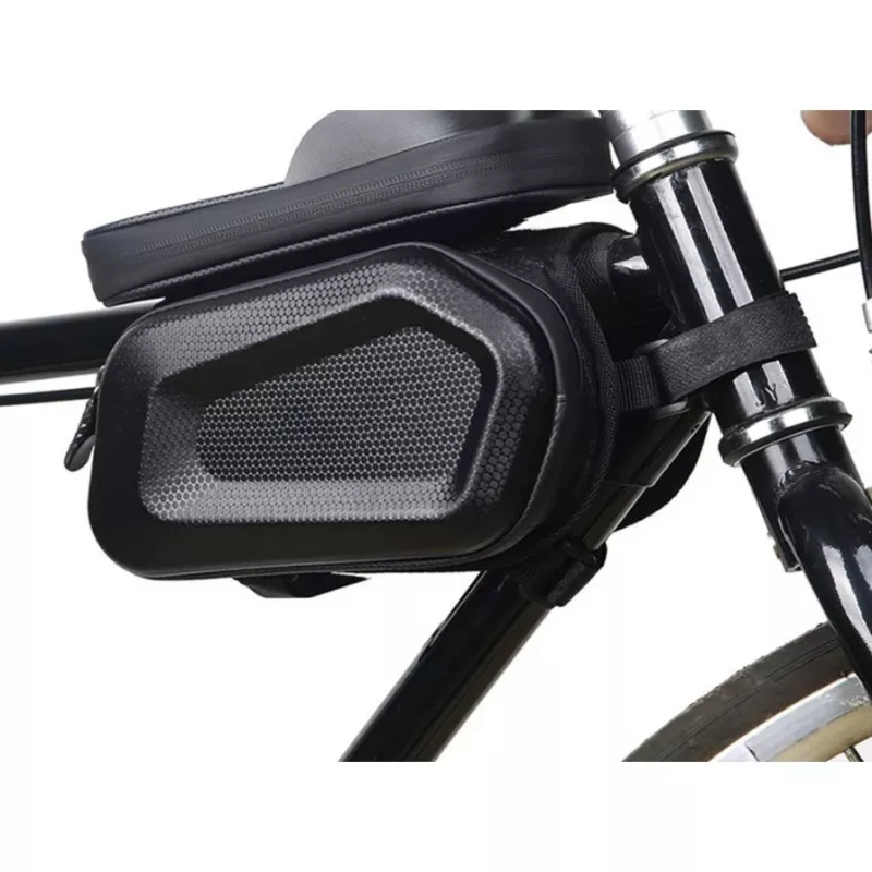 Extralink Fahrradtasche, wasserdichte Rahmentasche mit Handyhülle