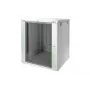 DIGITUS Professional Dynamic Basic Series DN-19 16U-6/6-EC - Gehäuse - geeignet für Wandmontage - Grau, RAL 7035 - 16U - 48,3 cm (19)