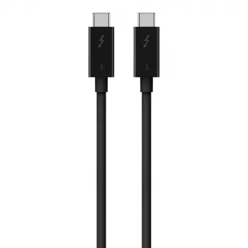 USB-C auf USB-C Kabel Belkin F2CD084bt0.8MBK 0,8 m 40 Gbit/s Schwarz