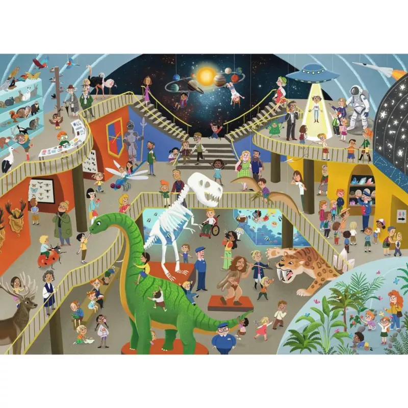 Kinderpuzzle – Im Naturhistorischen Museum (200 Teile)