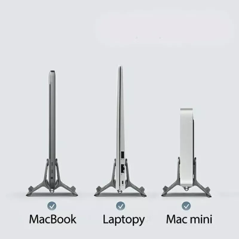 Gravity-Halterständer für MacBook silber