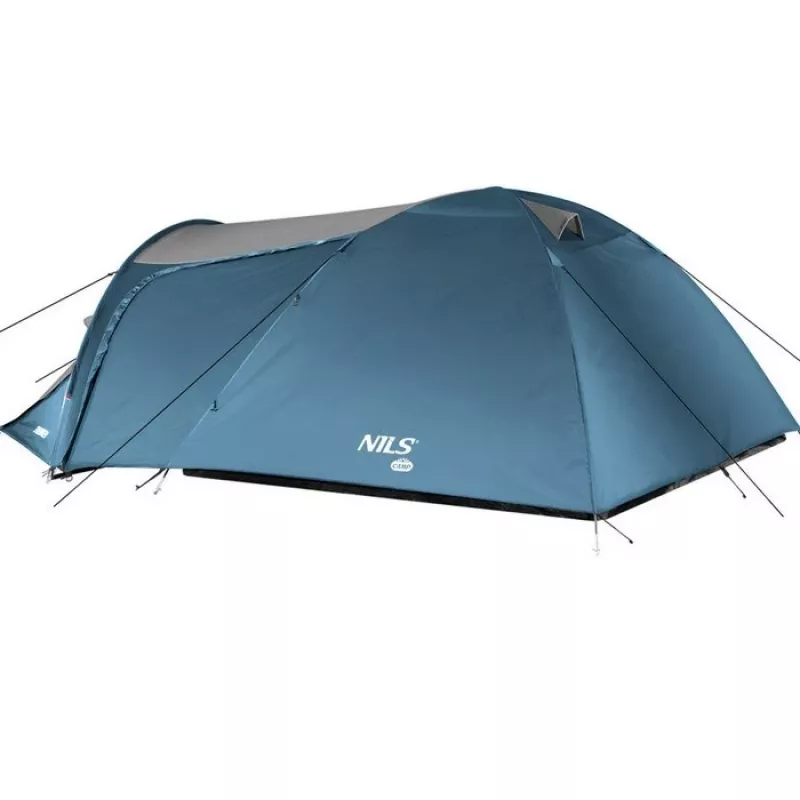 NILS CAMP NC6012 Campingzelt blau-grau