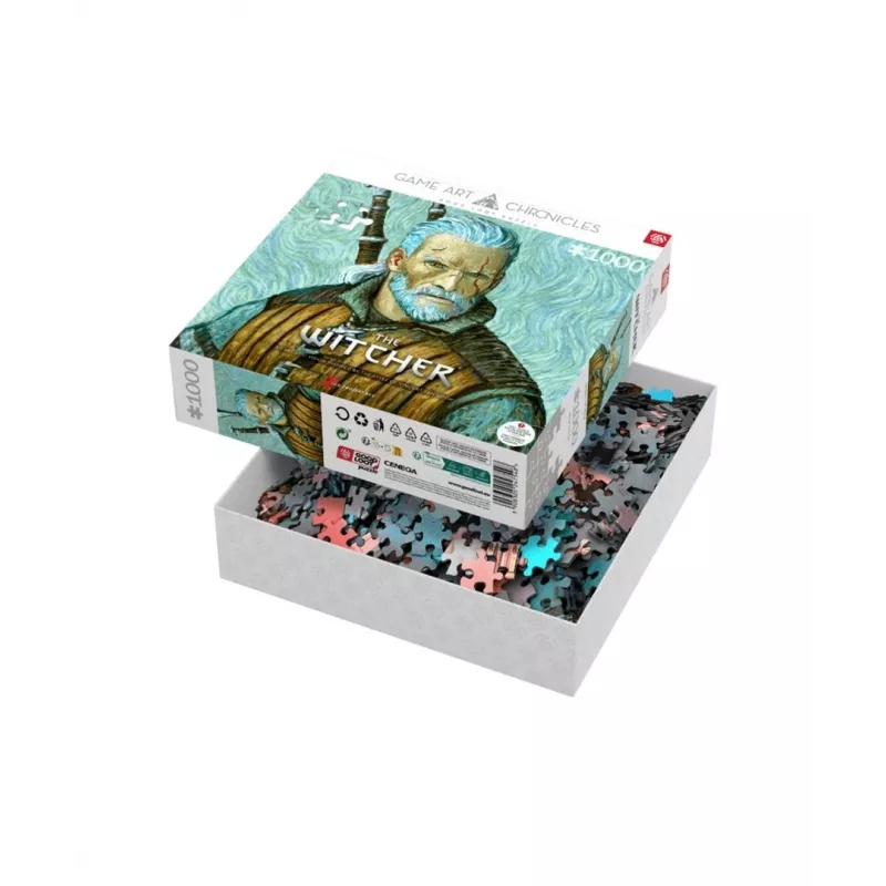 Puzzle Cenega The Witcher Geralt & Vincent van Gogh 1000 Teile