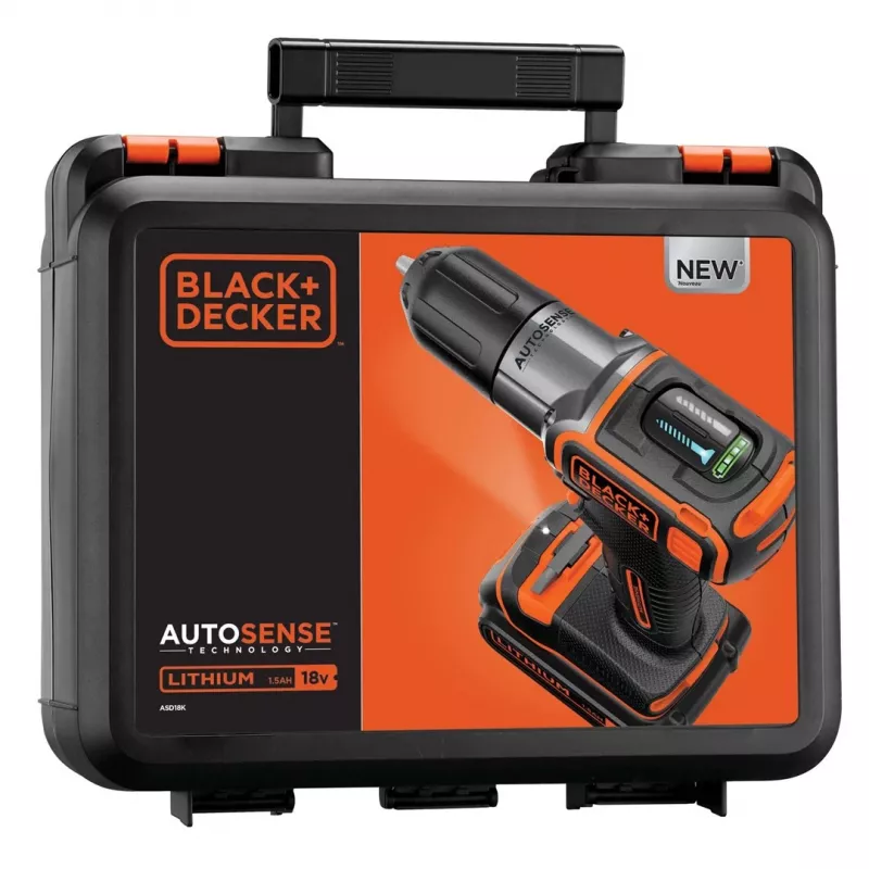 Black & Decker ASD18K-QW Akku-Bohrmaschine