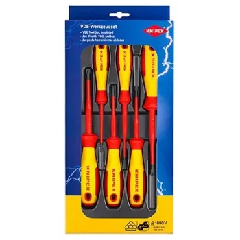 Knipex 00 20 12 V05 Handschraubendreher-Set Standardschraubendreher