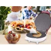 Beper P101CUD002 Party Line Waffeleisen, 1000 W, 18 cm